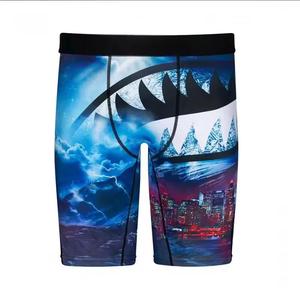 Calzoncillos bóxer de tiro alto para hombre de alta calidad hechos a medida 2025, ropa interior OEM 100% de fibra de bambú transpirable y de secado rápido - Product Image 3