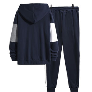 ชุดกางเกงมีฮู้ดแห้งเร็วใส่ได้ทุกสี XXL/XL ใส่กลับด้านได้ชุดออกกำลังกายสไตล์ลำลองระบายอากาศได้ดีเป็นมิตรกับสิ่งแวดล้อมสำหรับฤดูหนาว - Product Image 4