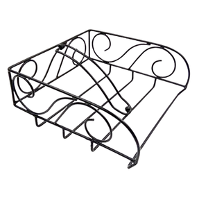 Elegante Diseño Compacto de Metal para Servilletas, Cesta de Servilletas de Hierro Más Vendida, Almacenamiento Estilizado para Servilletas y Pañuelos - Product Image 1