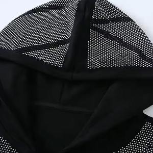 Ensemble survêtement vintage haut de gamme en strass solide avec fermeture éclair intégrale et pantalon de jogging, logo personnalisé, 100% coton, fabricant en gros - Product Image 4