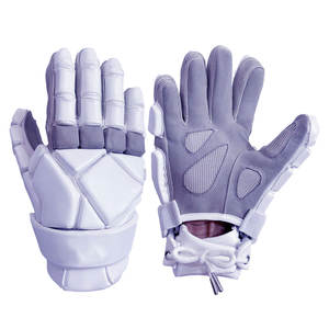 Gants de crosse en cuir de haute qualité, protection UV, ajustement sécurisé, sangle de poignet réglable, design léger pour un sport confortable - Product Image 1