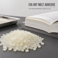 Colle thermofusible EVA pour reliure de livres, colle pour papier et feutre, colle thermique à haute viscosité, reliure industrielle