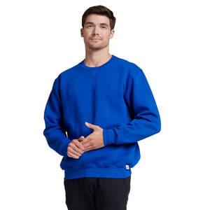 Sweat-shirt à col rond en polaire de qualité supérieure, sweat-shirt en polaire, violet, Russell Athletic, sweat-shirt à col rond violet - Product Image 4