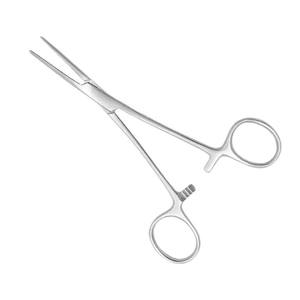 Pinzas Kocher de acero inoxidable de alta calidad, pinzas hemostáticas delicadas, instrumentos quirúrgicos rectos de 18cm 1x2 dientes - Product Image 1