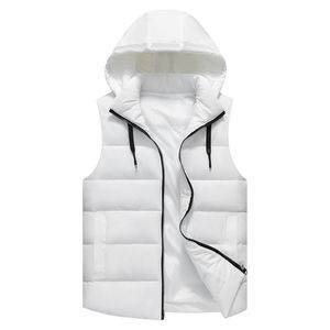Chaleco de Invierno para Hombre, Sin Mangas, a la Moda, Talla Grande, Impermeable, Transpirable, Diseño de Burbujas, Delgado, Cálido, con Cuello Alto - Product Image 5