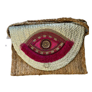 Bolso de hombro plisado de moda de alta calidad para mujer, sólido de la India Color, Asa con cuentas, cierre de cremallera, longitud larga, precio al por mayor - Product Image 1