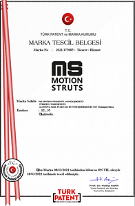 Pistón de Gas de acero inoxidable Industrial de 8mm, horquilla, soporte de elevación de óxido negro, resorte de cilindro, cierre de ojo de ajuste de extremo Chapado en Zinc - Product Image 4