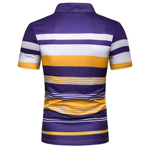 2024 Terzo Sports logotipo personalizado impreso manga corta moda 100% algodón hombres deportes polos con cuello Camiseta polo - Product Image 2