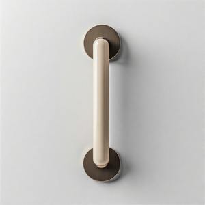 Manija de agarre de puerta de latón hecha a mano Castellan Regalia Luxe para interiores Premium Elegante para dormitorio Baño Cocina Aplicación - Product Image 6