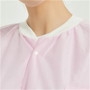 Bata de laboratorio a prueba de polvo personalizada de calidad superior Bata de laboratorio médico desechable para mujeres - Product Image 4