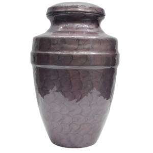 Urnas de cremación para adultos con acabado de aluminio de color rojo Urnas funerarias de metal clásicas y de alta calidad para cenizas humanas. - Product Image 2