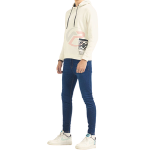 Sudadera con Capucha para Hombre, Tendencia de Invierno, Súper Suave, Resistente al Viento, Transpirable, de Secado Rápido, Ecológica, de Algodón/Poliéster, con Patrón Liso - Product Image 4