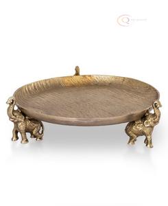 ถาดตกแต่งงานฝีมือโลหะสแตนเลสทำมือสำหรับตกแต่งบ้านในเทศกาล |   กิจกรรมรอมฎอน ดิวาลี สีตามสั่ง - Product Image 3