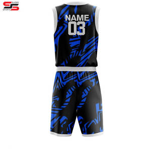 Ropa de baloncesto de calidad superior, pantalones cortos de baloncesto de secado rápido, ropa deportiva de poliéster, uniformes de baloncesto BSCI sublimados personalizados - Product Image 2