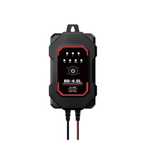 Chargeur de batterie automatique intelligent 6V 4A, chargeur de batterie de voiture à 7 étapes pour voiture, moto, chargeur de réparation par impulsions, écran LCD - Product Image 6