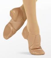 Chaussures de danse de Jazz/chaussures de Jazz en cuir en gros/chaussures de jazz en néoprène