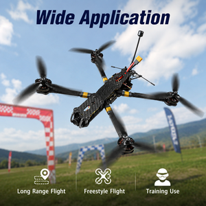 Drone FPV 7 pouces, quadricoptère, cadre en fibre de carbone, moteur sans balais, caméra FPV, drone léger pour freestyle, OEM ODM - Product Image 3