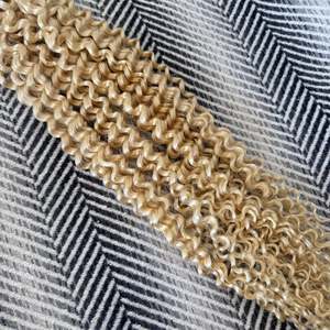 12A Remy <b>Russian</b> Virgin Human Hair Weft Extensions 3C #60 Platinum Blonde Natural Wave Soft - Product Image 3