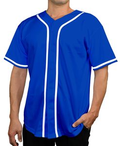 Custom logo Breathable <b>Mens</b> Blank Baseball Jersey Sublimation Polyester Button Down Baseball Wear <b>Shirts</b> Baseball Jersey - Product Image 5