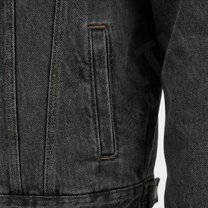 Vestes en jean pour femmes de qualité supérieure, prix de gros, mi-longues, logo imprimé personnalisé, tendance de la mode, couleur personnalisée - Product Image 5