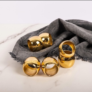 Anillo para Servilletas de Aluminio Ecológico, Diseño Clásico, Color Personalizable, para Decoración de Mesa de Camping, Venta Caliente 2026 - Product Image 5