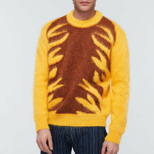 Jersey de mohair transpirable cálido de invierno de alta calidad para hombre, jersey de lana, traje tejido de punto de estilo único, precio bajo - Product Image 3