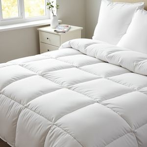 Moderno 170X225 Cm Premium Down Proof Edredón de algodón 100% Transpirable y lavable Imitación de plumón de ganso - Product Image 3