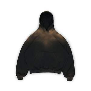 Sudadera con capucha para hombre de peso pesado con diseño de estampado degradado único Sudadera de invierno de gran tamaño personalizada para hombre - Product Image 6