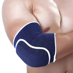 แผ่นรองข้อศอกเล่นกีฬาแบบยืดหยุ่นใช้ได้ทั้งชายและหญิงแผ่นรองข้อศอกเล่นกีฬาทำจากโพลีเอสเตอร์ระบายอากาศได้ดีป้องกันการชน - Product Image 2