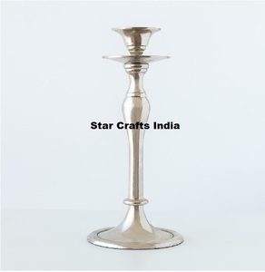 Fabriqué à la main en laiton Antique bougeoir bougeoir support Table centres de table pour noël autre fête décor à la maison grand - Product Image 3