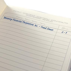 SIGEL Conceptum Dark Blue Notebook Approx. DIN A5 Squared 97 Sheets - Product Image 5
