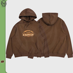 เสื้อฮู้ดฮิปฮอปแขนยาวมีฮู้ดพิมพ์ลายเสื้อสเวตเชิ้ตแฟชั่นสำหรับผู้ชายแบบสวมหัวออกแบบได้ตามต้องการ - Product Image 4