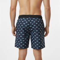 Shorts de bain personnalisés pour hommes, en polyester solide, séchage rapide, anti-UV, pour la pêche et la randonnée, vente en gros de votre marque