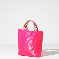 [miyansol] Tas Mini Candy untuk Penggunaan Sehari-hari, Buka Tutup Mudah, Ringan, Tahan Air, Fashion Wanita, Motif Polos, Semua Musim, Buatan DuPun's