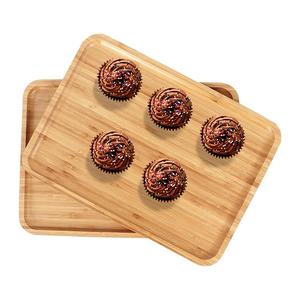 Juego de tres bandejas de servir de alta calidad con acabado en esmalte para decoración de mesa de comedor en hoteles y hogares. - Product Image 4