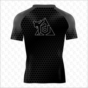 แขนยาวผู้ชายเสื้อบีบอัด MMA แห้งเร็วยามผื่นแห้งเร็วยามผื่นระบายอากาศออกกําลังกายออกกําลังกายขายส่ง - Product Image 2