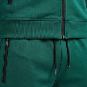 Survêtements de sport pour hommes, coupe ajustée, unis, jogging, survêtements personnalisés, options de tailles plus grandes disponibles, vêtements de sport - Product Image 5