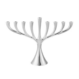 Soporte de vela de alta calidad Chapado en plata para uso decorativo de mesa de Hotel en casa en soporte de portavelas de precio razonable - Product Image 1