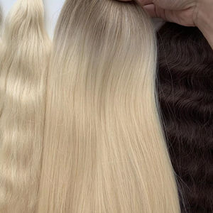 Venta caliente extensiones de cabello a granel de alta calidad 100% cabello virgen vietnamita - Product Image 1