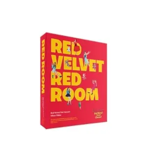 البوم رسمي KPOP, مجموعة البوم والبنات الكوريات باللون الأحمر المخملي للحفلات الموسيقية ، فيديو Red ROOM Kihno