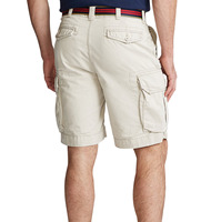 Shorts décontractés pour hommes, pour la pêche et la chasse en plein air, en toile 100% polyester, taille mi-haute, fermeture à cordon, poches zippées, respirants