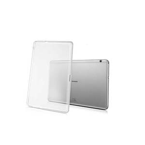 Housse en silicone super résistante pour tablette Netzy MatePad T3 10, design en cuir incolore avec fonction pliable en trois parties - Product Image 1