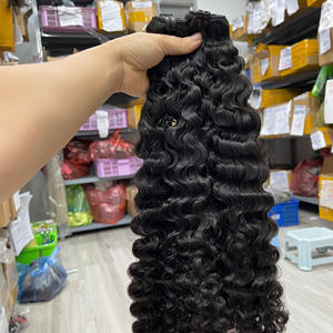 Cheveux bruts doux de luxe Extensions de cheveux humains bouclés birmans à la vapeur vietnamiens vendeurs de cheveux prêts à expédier - Product Image 5