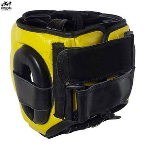 หมวกฝึกต่อสู้แบบโฟมจุ่มสำหรับคาราเต้อุปกรณ์ป้องกันศีรษะแบบมืออาชีพ - Product Image 5