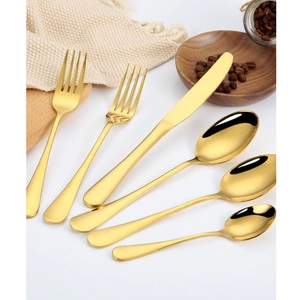 Cuillère élégante en acier inoxydable avec manche en agate naturelle, style vintage, durable, personnalisable, dorée, luxe, cadeaux de table, sur mesure - Product Image 6