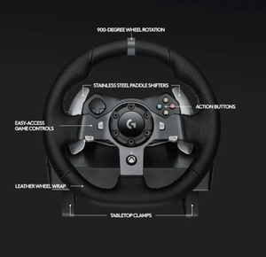 Volante de Carreras y Pedales Logitech G920 de Alta Calidad para Uso Industrial y OEM - Product Image 2