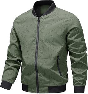 Private Label Winter Men's High Street Stand Collar Breathable Waterproof Bomber <b>Jacket</b> Outdoor Use Comfortable Best Price - Product Image 1