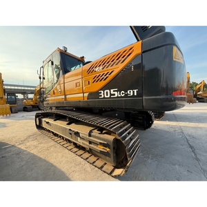 Excavatrice Hyundai R305LC-9T d'origine, excavatrice sur chenilles Hyundai 305LC-9T d'occasion de 30,5 tonnes avec moteur Cummins - Product Image 6