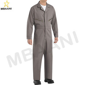 Overol de Algodón con Cierre Frontal para Hombre - Product Image 1