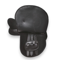 Selle de cheval en cuir véritable de style anglais occidental de haute qualité avec arceau en bois - Selle polyvalente